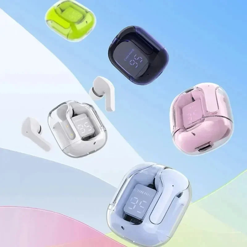 NEW HK3 Wireless BT5.3 Headset T2 TWS Headphones ENC Headphones LED Power Digital Display Stereo Sound Earphones for Sports