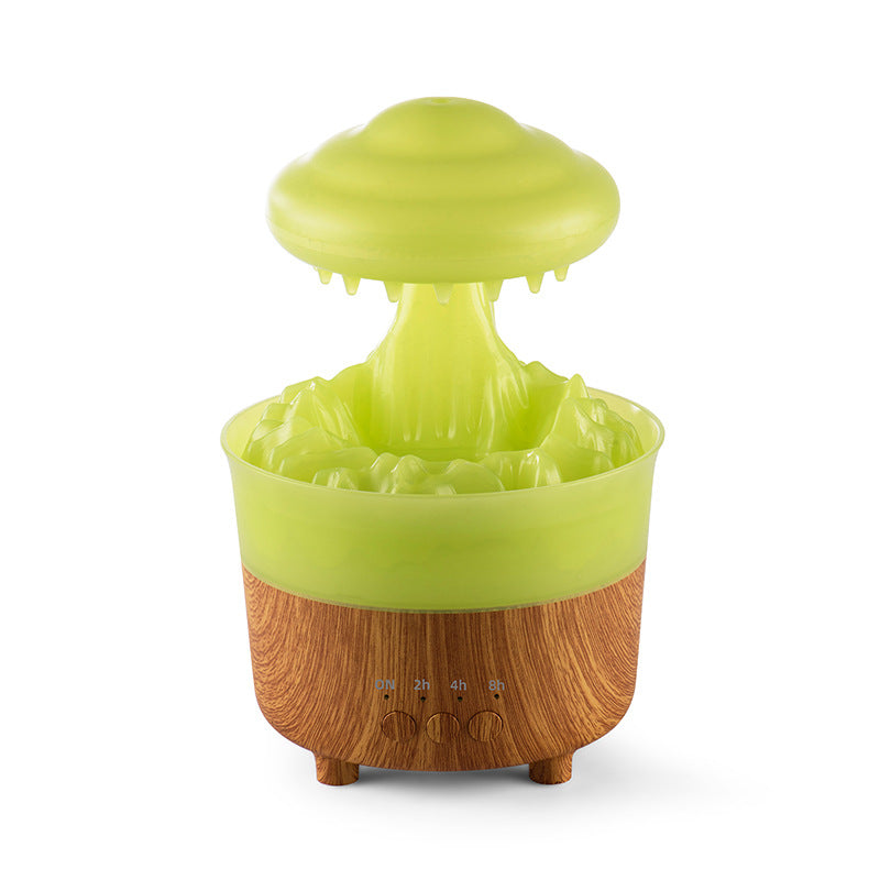 Rain Cloud Night Light Humidifier with Raining Water Drop Sound and 7 Color Led Light Essential Oil Diffuser Aromatherapy