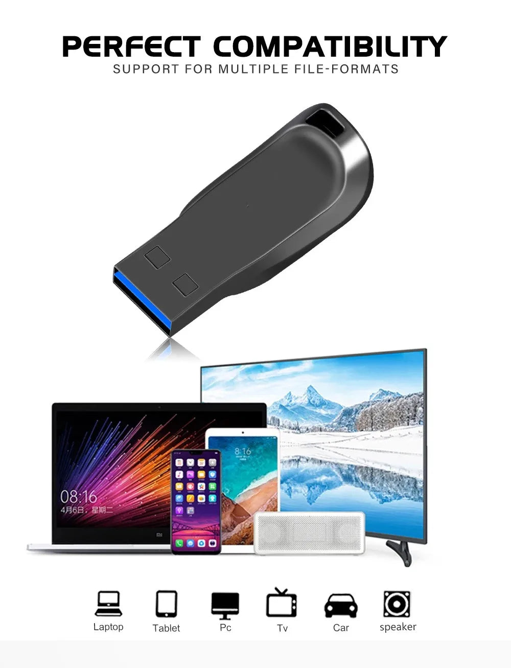 USB Flash Drive 128GB 64GB 32GB 16GB 8GB 3.0 High-Speed Pendrive 128 GB 64 GB USB3.0 Memory Stick 32G B 16 GB USB Flash Drive