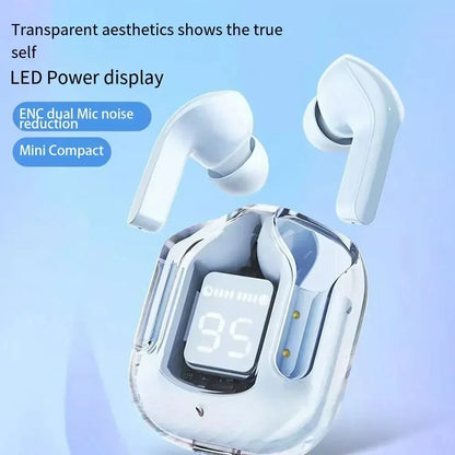 NEW HK3 Wireless BT5.3 Headset T2 TWS Headphones ENC Headphones LED Power Digital Display Stereo Sound Earphones for Sports