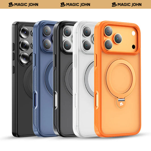 360° Invisible Magnetic Stand Phone Case