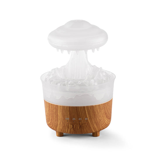 Rain Cloud Night Light Humidifier with Raining Water Drop Sound and 7 Color Led Light Essential Oil Diffuser Aromatherapy